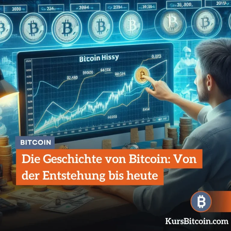Die Geschichte von Bitcoin: Von der Entstehung bis heute