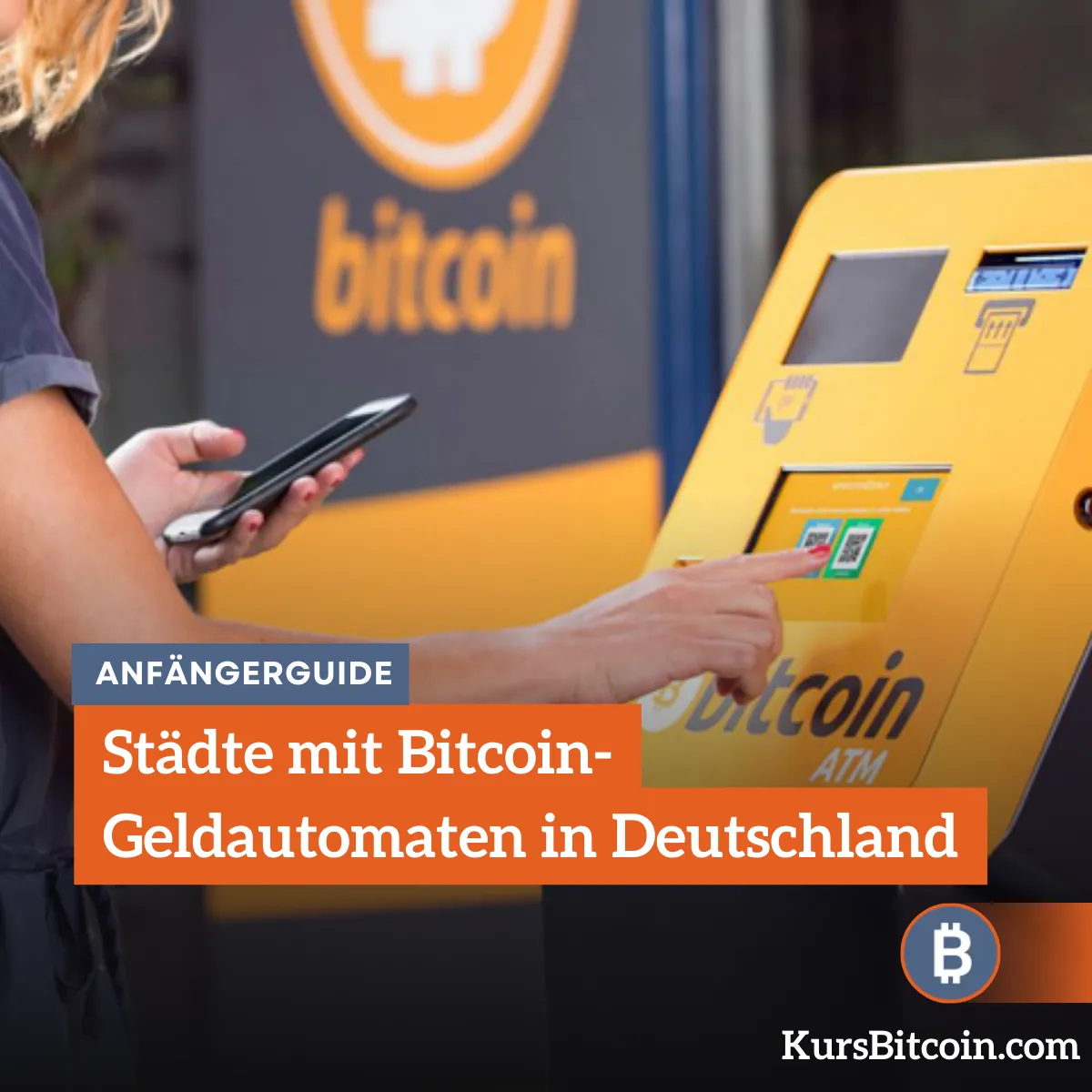 Städte mit Bitcoin-Geldautomaten in Deutschland