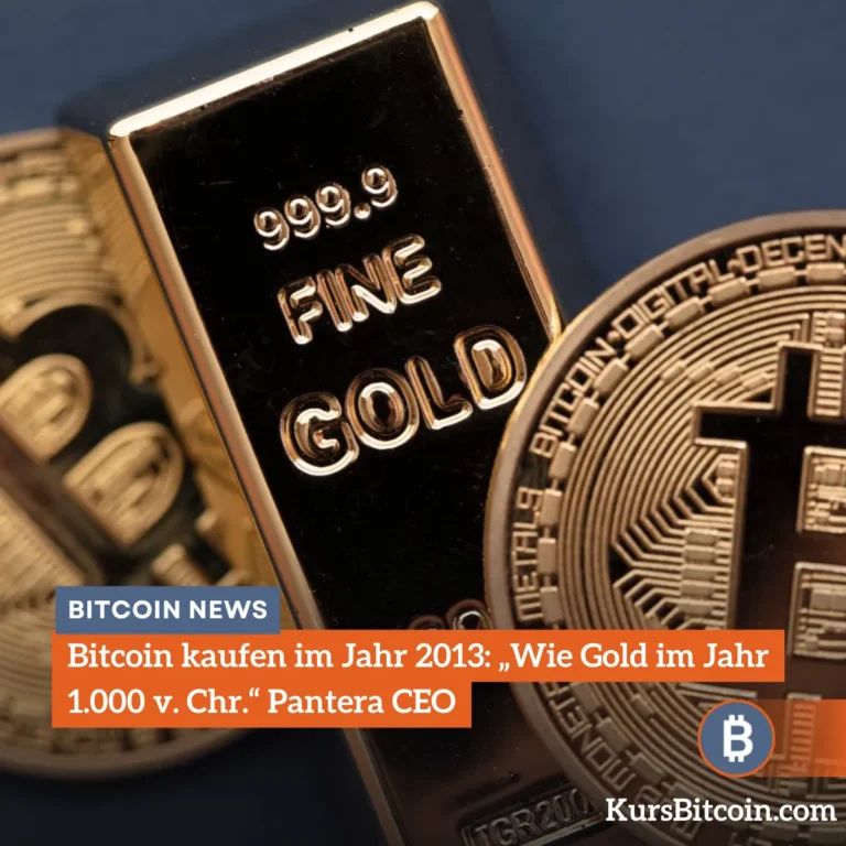 Bitcoin kaufen im Jahr 2013: „Wie Gold im Jahr 1.000 v. Chr.“ Pantera CEO