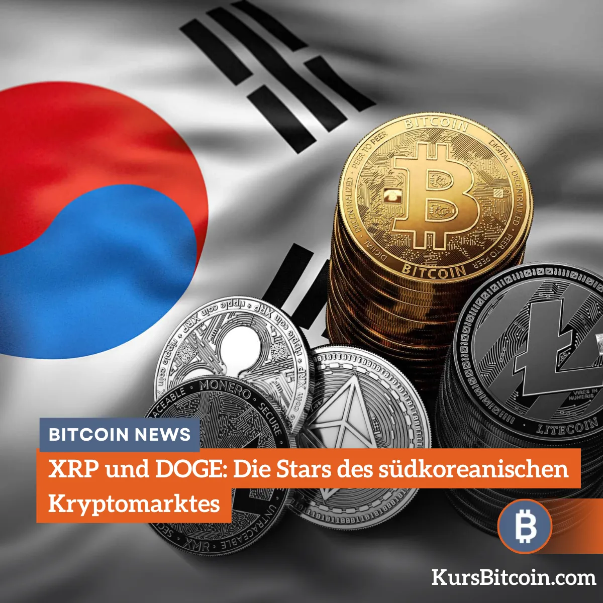 XRP und DOGE: Die Stars des südkoreanischen Kryptomarktes