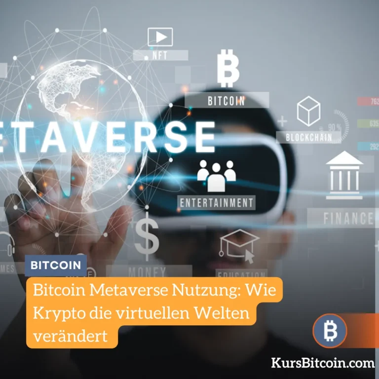 Bitcoin Metaverse Nutzung Wie Krypto die virtuellen Welten verändert