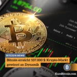 Bitcoin erreicht 107.000 $ Krypto-Markt gewinnt an Dynamik