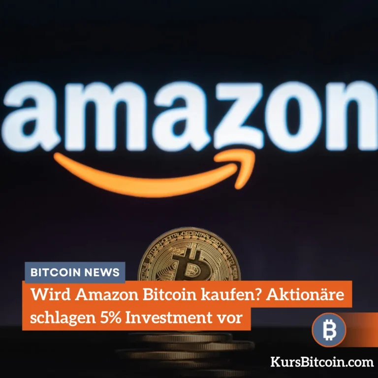 Wird Amazon Bitcoin kaufen Aktionäre schlagen 5% Investment vor