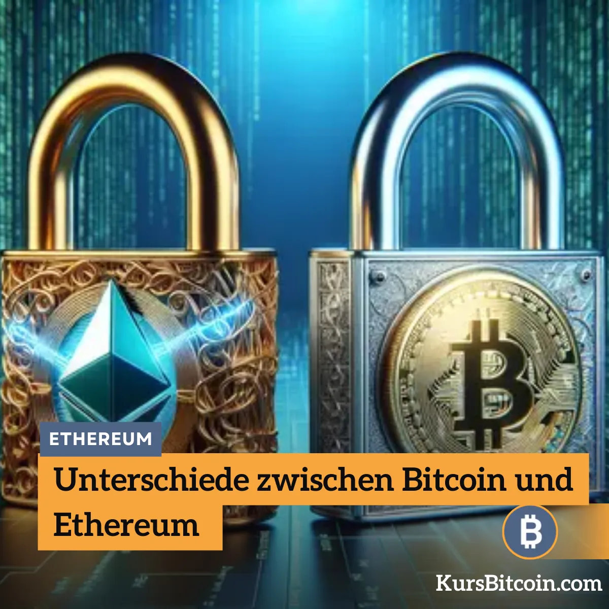 Unterschiede zwischen Bitcoin und Ethereum