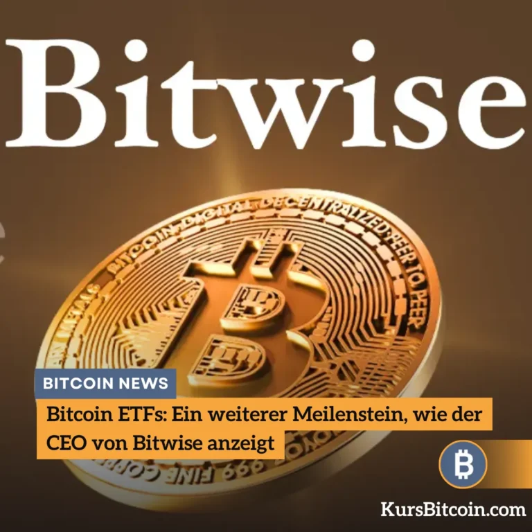 Bitcoin ETFs Ein weiterer Meilenstein, wie der CEO von Bitwise anzeigt