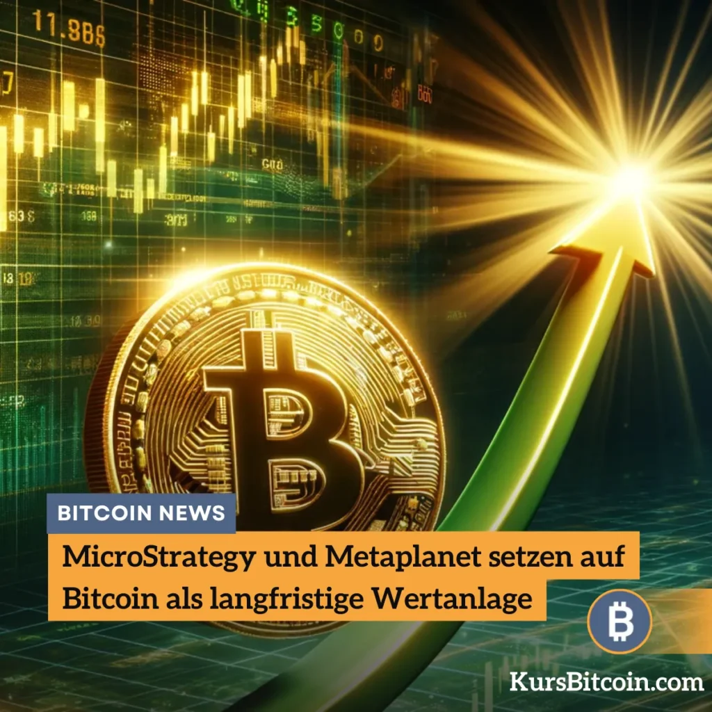 MicroStrategy und Metaplanet setzen auf Bitcoin als langfristige Wertanlage